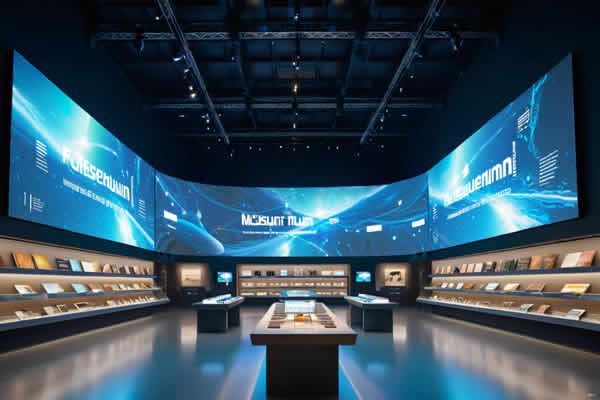 大型展廳 LED 屏幕解決方案設計